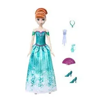 Disney JBG60 Muñeca Spin Y Reveal Anna