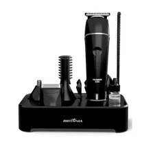 Máquina de Cortar Cabelo Britânia BAP23 Multigroom 11 Em 1 - 5W - Recarregável - Bivolt - Preto