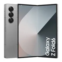 Smartphone Samsung Galaxy Z FOLD6 SM-F956B DS 5G 7.6" 12/ 256GB 50+12+10MP/ 4MP - Silver (Gar. PY/ Uy/ Arg)