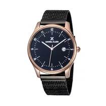 Relógio Analógico Masculino Daniel Klein Premium DK11971-5 - Preto/Rosa Ouro
