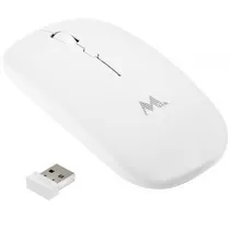 Mouse Wire Mtek MW-4W350W Opt Branco s/Pilha AA