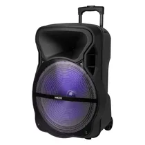 Caixa de Som Mox MO-S1501 - 40W - Bluetooth/USB/Aux - Microfone/Controle - 15" - Preto