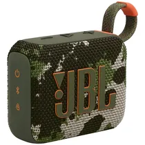 Speaker JBL Go 4 4.2 Watts RMS com Bluetooth - Camuflagem Militar
