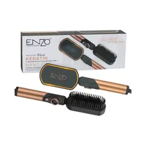 Cepillo Alisador Enzo Precisionware EN-4002 Black Bivolt
