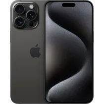 Apple iPhone 15 Pro Max 256GB LL Tela Super Retina XDR 6.7 Cam Tripla 48+12+12MP/12MP Ios 17 Black Titanium - Swap 'Grade A-' (Esim)(1 Mês Garantia)