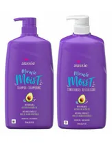 Shampoo e Condicionador Aussie Miracle Moist 778ML