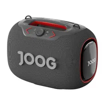 Speaker Joog Pair 1000 com 2 Microfones Sem Fio / 130W / IPX6 / Bluetooth - Cinza