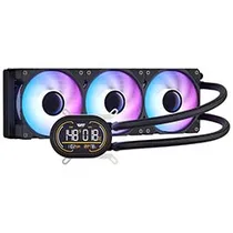 Water Cooler para Processador Darkflash DH360D VER1.2 Wave Series 360MM Argb - Preto