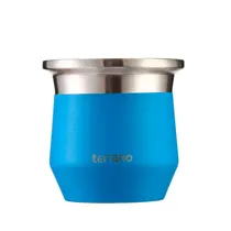 Terrano Guampa Flap Tapagoma AC403060014 Acero/Metal 170ML Azul Electrico