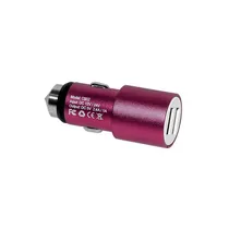 Carregador de Carro X-Tech XT-CC23 2USB 2.4A Rosa