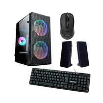 Gabinete Kit FTXN14 c/Fuente 500W Mouse+Tecl+SPK