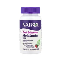 Suplemento Natrol Melatonin Fast Dissolve 1MG 90 Tabletas