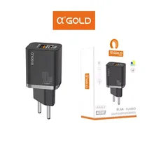 A'Gold CA42-4 Cargador 40W Black