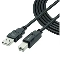 Unnotekno Cable de Impresora CB4006BK 1.8M Negro