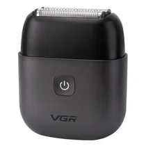 Barbeador Elétrico VGR V-340 Recargável Preto