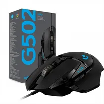 Mouse Logitech G502 Hero Gaming 910-005550 Preto
