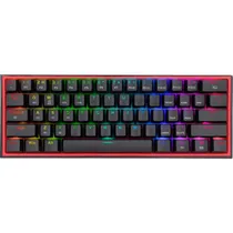 Teclado USB Redragon Fizz Pro K616 RGB Preto Inglês