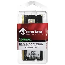 Memória Ram para Notebook 32GB Keepdata KD32S22/32G DDR4 de 3200MHZ
