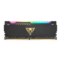 Mem DDR4 16GB 3200 Patriot Viper Steel RGB PVSR416G320C8 Black