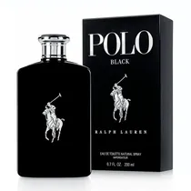 Ralph Lauren Perfume Polo Black Masc Eau de Toilette 200ML