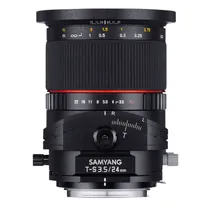 Lente Samyang Canon MF DSLR 24MM F3.5 Tilt-Shift