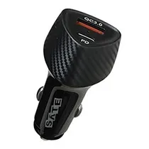 Carregador de Bateria Veicular Satellite A-CC2011 30W / USB / USB-C - Preto