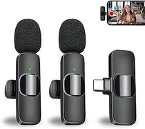 Microfone de Lapela Sem Fio Mamen K9