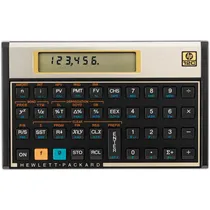 Calculadora Cientifica HP 12C Financial Calculator - 10 Dígitos - 120 Funções - Dourada