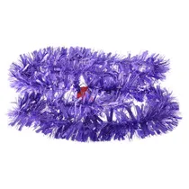 Festo Natalino de Plástico Lilás 2 M X 9 CM