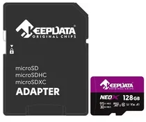 Cartão de Memóriaória Microsd 128GB Keepdata Neox A1 V30 95MB/s