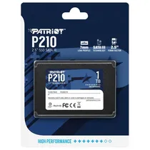 SSD Patriot P210, 1TB, 2.5", SATA 3, Leitura 520MB/s, Gravação 430MB/s, P210S1TB25