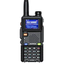Walkie Talkie Baofeng UV-5RM - Dual-Band - 10W - 999 Canais - Preto