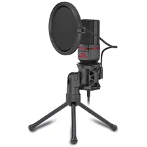 Redragon Micrófono GM100 Seyfert c/TriPode/Pop-Filter Condenser Negro