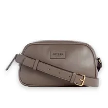 Bolso Bandolera Femenino Guess Corapeake Grey