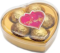 Chocolate Las Delicias Bombom Deli Truffle Coraçao - (5 Unidades)