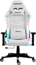 Cadeira Gamer Max Racer Khroma KRM-12 Wi-Fi RGB - Branco