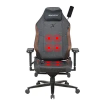 Cadeira Gamer Maxracer Heavy HVY-14-Smi-Tcdo - com Massageador - Ajustável - Preto e Marrom