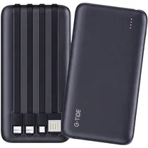 Carregador Portátil G-Tide P1 - 10000MAH - USB/USB-C/Micro USB - Azul