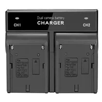 Carregador p/Bateria NP550/970 Duplo