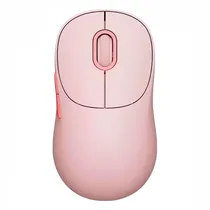 Mouse Xiaomi Wireless 3 XMWXSB03YM - Sem Fio - Multi Bluetooth - 1200 Dpi - 5 Botões - Rosa