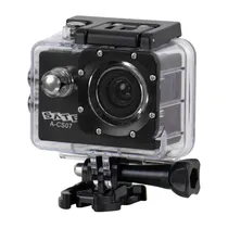 Câmera de Ação Satellite A-CS07 - HD - À Prova D'Água - Preto