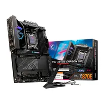 Placa Mãe AM5 MSI X870E MPG Carbon Wifi DDR5/Wifi/M.2 Wifi 7/BT 5.4
