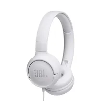 Fone de Ouvido JBL T500 com Fio - White