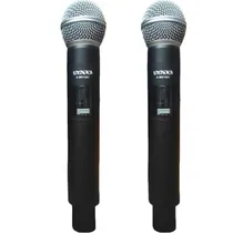 Microfone Satellite A-MK1201 Preto Sem Fio