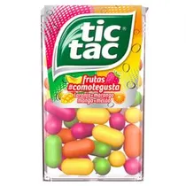 Pastilha Tic Tac Mix de Frutas 16G
