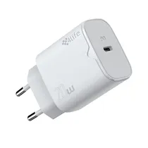 Carregador de Parede 4LIFE 20W (FL06CPDW) USB-C / 5V / 3A / 100-240V ~ 50/ 60HZ - Branco