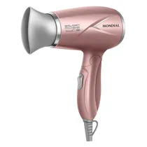Secador de Cabelo Mondial Golden Rose Travel 1200W Bivolt
