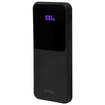 Cargador Portátil G-Tide EASY1 10.000 Mah 2 Salidas USB e USB-C – Preto