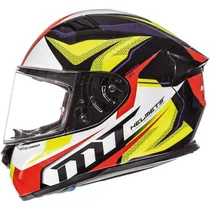 MT Helmets Casco Kre Lookout G4 Gloss (T)XXL Fluor Yellow