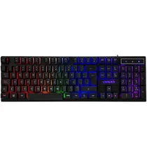 Teclado Sate AK-892 Espanhol Multimedia USB RGB